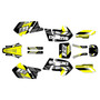 Suzuki rm125 graphics kit 1999-2000 veneer series yellow