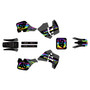 suzuki rm125 graphics kit 1989-1992 division series rainbow