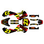 suzuki rm65 graphics kit 2000-2006 fasthouse series red-yellow
