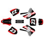 suzuki rm125 graphics kit 1993-1995 fh series red