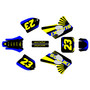 suzuki rm125 graphics kit 1993-1995 fh series yellow