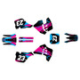 suzuki rm125 graphics kit 1989-1992 evader series magenta