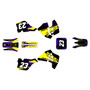 suzuki rm125 graphics kit 1989-1992 evader series purple