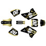 suzuki rm125 graphics kit 1993-1995 spear series gold