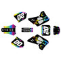 suzuki rm125 graphics kit 1993-1995 spear series rainbow