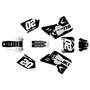 suzuki rm125 graphics kit 1993-1995 spear series white