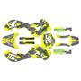 suzuki rm65 graphics kit 2000-2006 lunatic series yellow