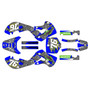 suzuki rm65 graphics kit 2000-2006 lunatic series blue