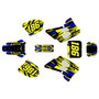 suzuki rm125 graphics kit 1993-1995 twitch series yellow-shift