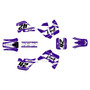 suzuki rm250 graphics kit 1989-1992 lethal series purple