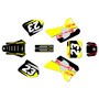 suzuki rm125 graphics kit 1993-1995 viper series yellow