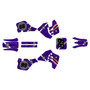 suzuki rm125 graphics kit 1989-1992 predator series purple