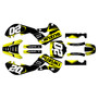 suzuki rm65 graphics kit 2000-2006 spear series yellow
