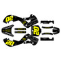 suzuki rm65 graphics kit 2000-2006 spear series yellow-shift