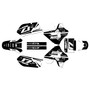 suzuki rm250 graphics kit 1996-1998 axis series white