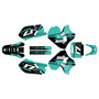 suzuki rm250 graphics kit 1996-1998 axis series teal