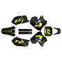 suzuki rm250 graphics kit 1996-1998 axis series yellow-shift