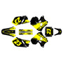 suzuki rm250 graphics kit 1996-1998 evader series yellow-shift