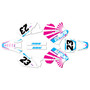 suzuki rm250 graphics kit 1996-1998 fh series magenta