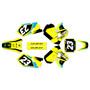 suzuki rm125 graphics kit 1996-1998 instinct series cyan