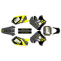 suzuki rm125 graphics kit 1996-1998 quantum series yellow