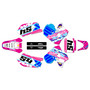 suzuki rm250 graphics kit 1996-1998 split series pink