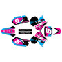 suzuki rm125 graphics kit 1996-1998 turbo series magenta