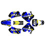 suzuki rm125 graphics kit 1996-1998 veneer series blue