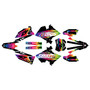 suzuki rm250p graphics kit 2001-2008 fresh series rainbow