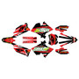 suzuki rm250p graphics kit 2001-2008 fresh series red