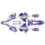 suzuki rm250p graphics kit 2001-2008 fresh series purple