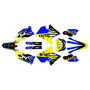 suzuki rm125p graphics kit 2001-2008 icon series yellow