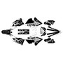 suzuki rm125p graphics kit 2001-2008 icon series white