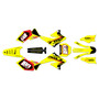 suzuki rmz250 graphics kit 2004-2006 quantum series red