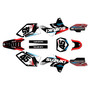 suzuki rmz250 graphics kit 2007-2009 division series red