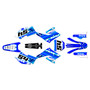 suzuki rmz250 graphics kit 2004-2006 split series blue