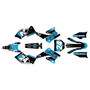 suzuki rmz250 graphics kit 2004-2006 turbo series cyan