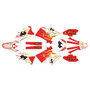 suzuki rm250p graphics kit 2001-2008 raid series red