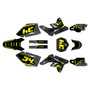 suzuki rmz250 graphics kit 2007-2009 icon series yellow-shift