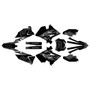 suzuki rm250p graphics kit 2001-2008 spear series smoke