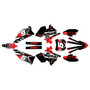 suzuki rm250p graphics kit 2001-2008 turbo series red