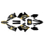 suzuki rm125p graphics kit 2001-2008 turbo series gold