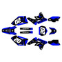 suzuki rmz250 graphics kit 2007-2009 spear series blue