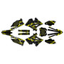suzuki rm125p graphics kit 2001-2008 twitch series yellow