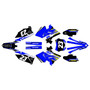 suzuki rm125p graphics kit 2001-2008 viper series blue