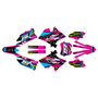 suzuki rm125p graphics kit 2001-2008 warrior series magenta