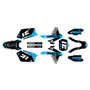 suzuki rmz450 graphics kit 2005-2006 fh series cyan