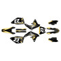 suzuki rmz450 graphics kit 2008-2017 evader series gold