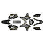 suzuki rmz450 graphics kit 2005-2006 rift series gold