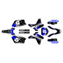 suzuki rmz450 graphics kit 2005-2006 turbo series blue